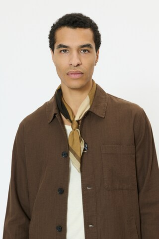 Écharpe 'MAWoolba' Matinique en marron : devant