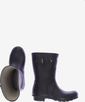 HUNTER Dress Boots in 38 in Black: front