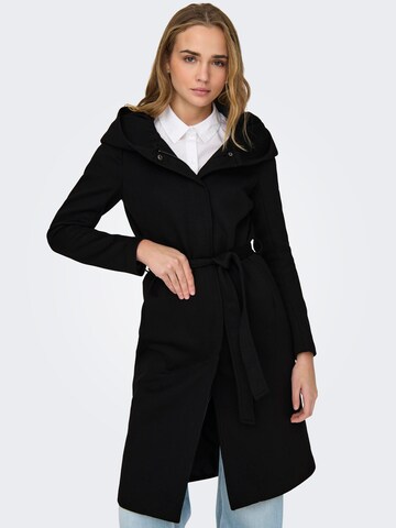 ONLY Between-seasons coat 'SEDONA' in Black: front