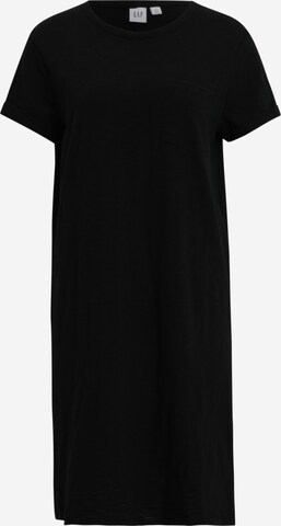 Gap Tall Šaty – černá: přední strana