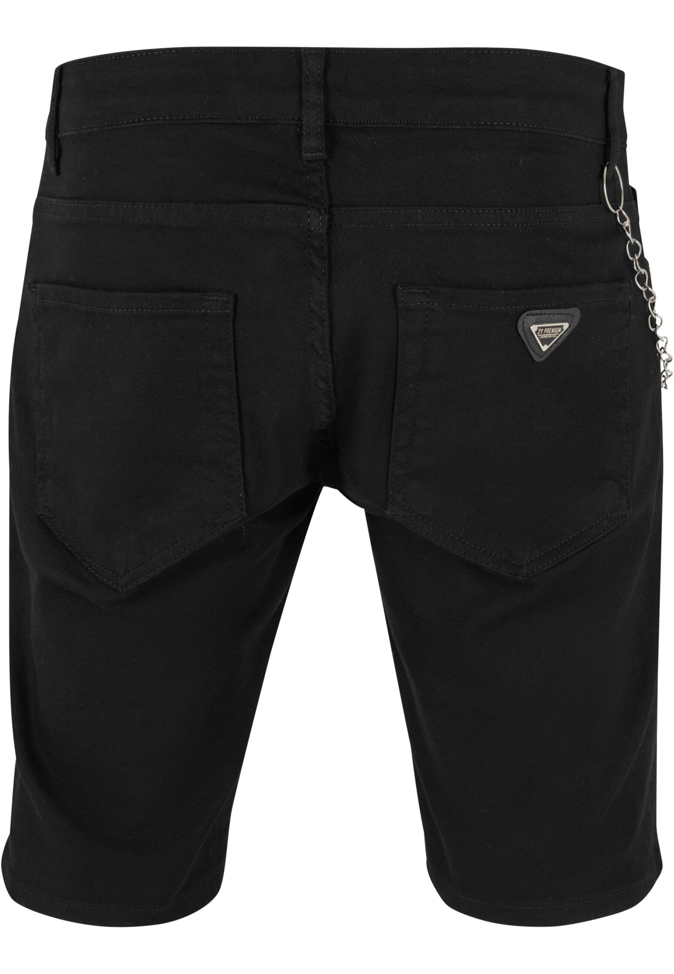 2Y Premium Regular Jeans in Zwart