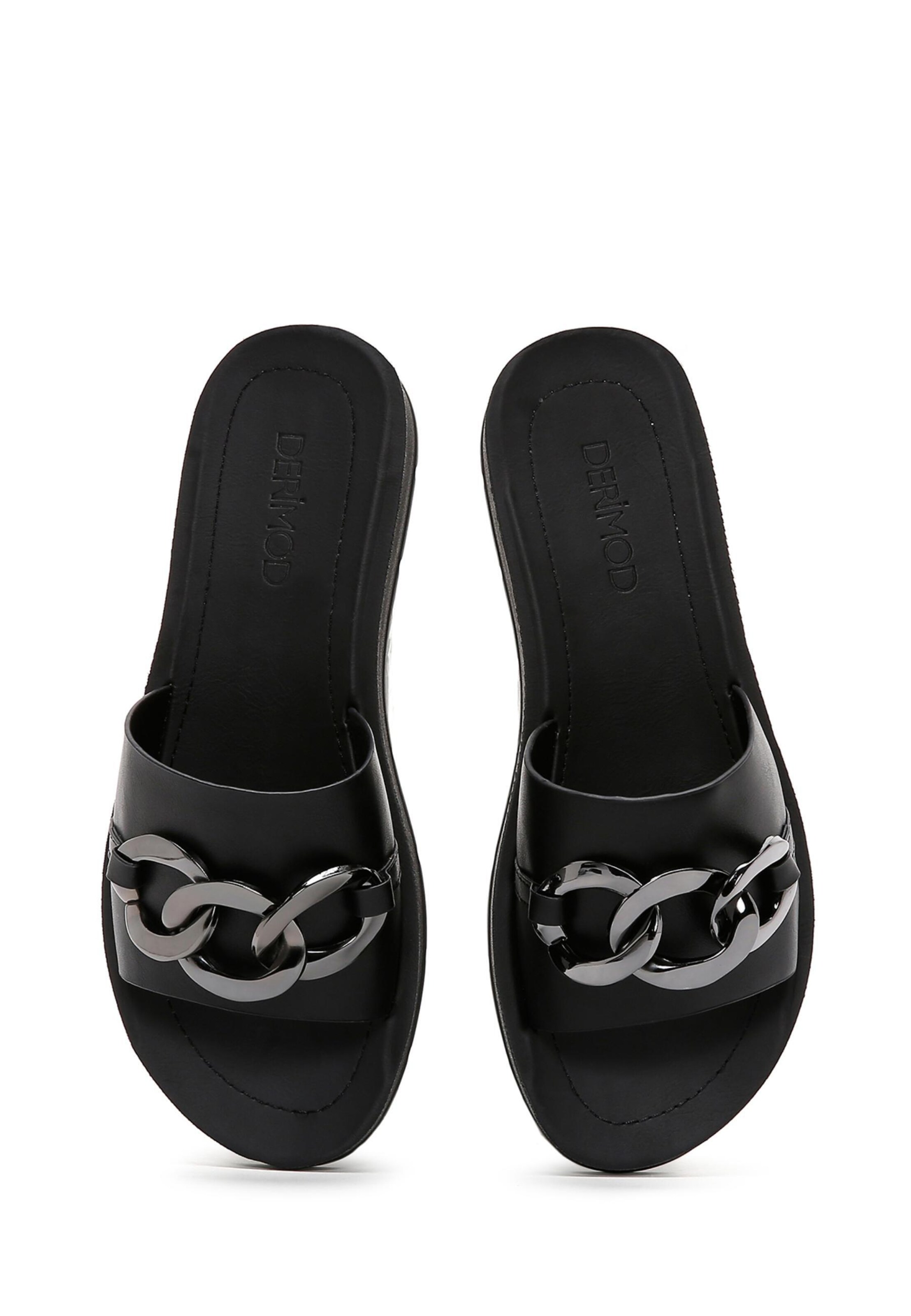 Mule Derimod en noir