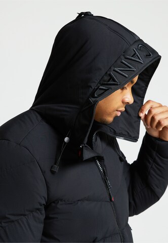 Zavetti Canada - Parka de inverno 'Zeoti' em preto