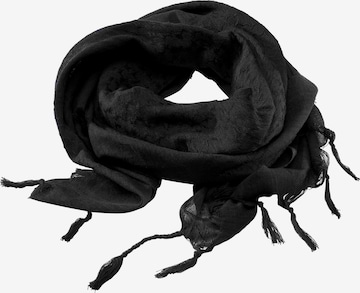 Brandit Scarf in Black: front