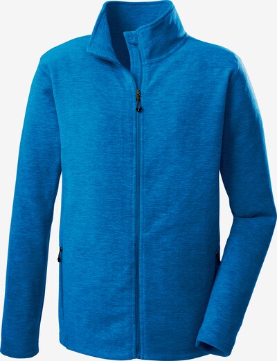 KILLTEC Athletic fleece jacket in mottled blue, Item view