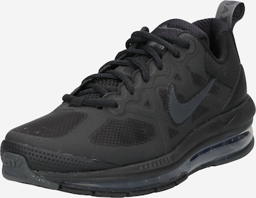 Baskets basses 'Air Max Genome' Nike Sportswear en noir : devant