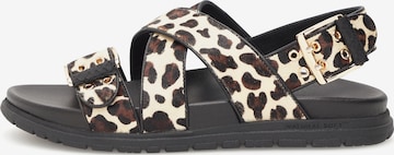 WODEN Sandaler ' Tea Animal ' i blandingsfarvet: forside