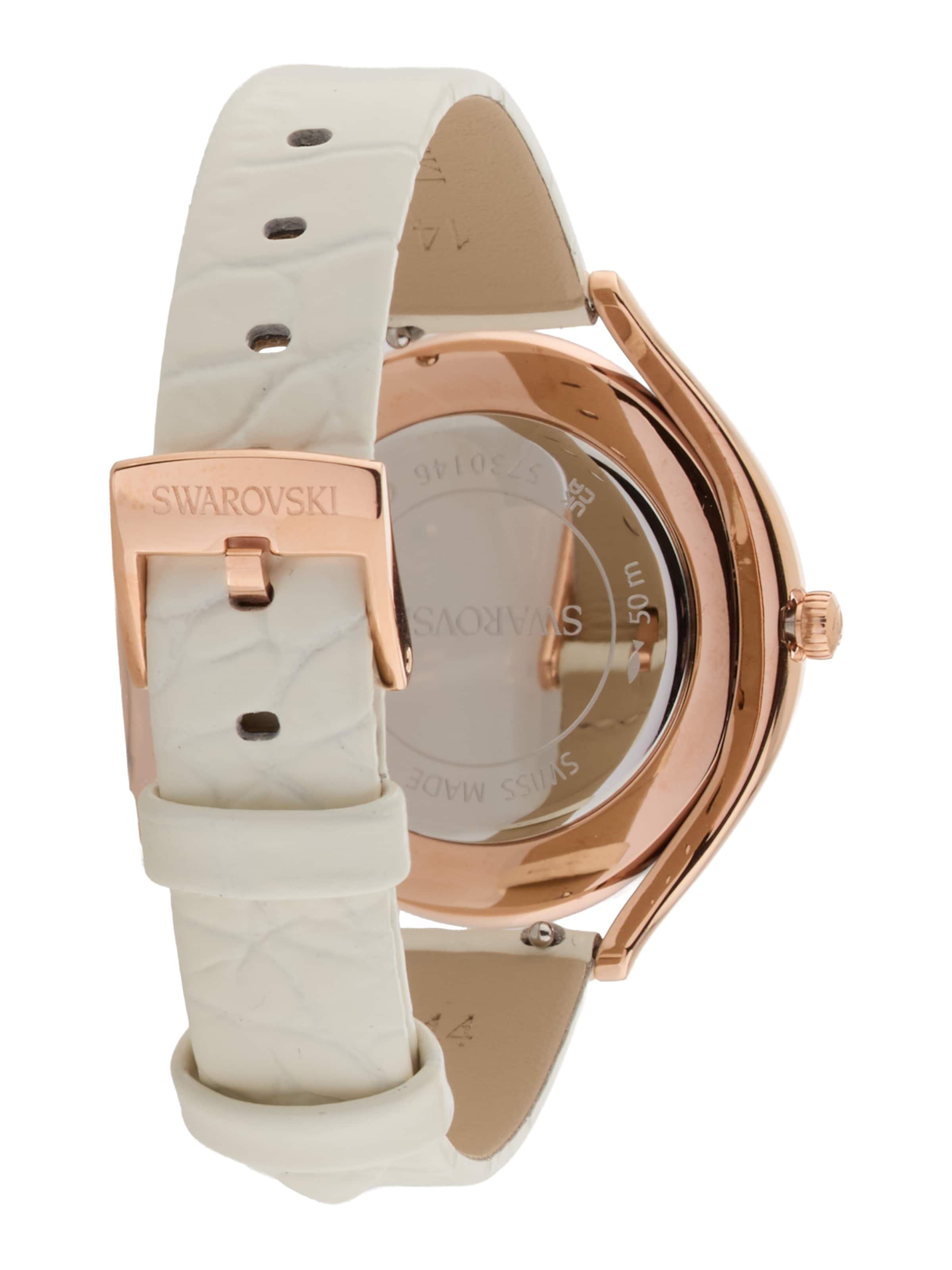 Swarovski Zegarek analogowy w kolorze biały