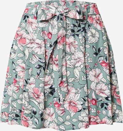 ONLY Rock 'NOVA' in pastellgrün / rosa / weiß, Produktansicht