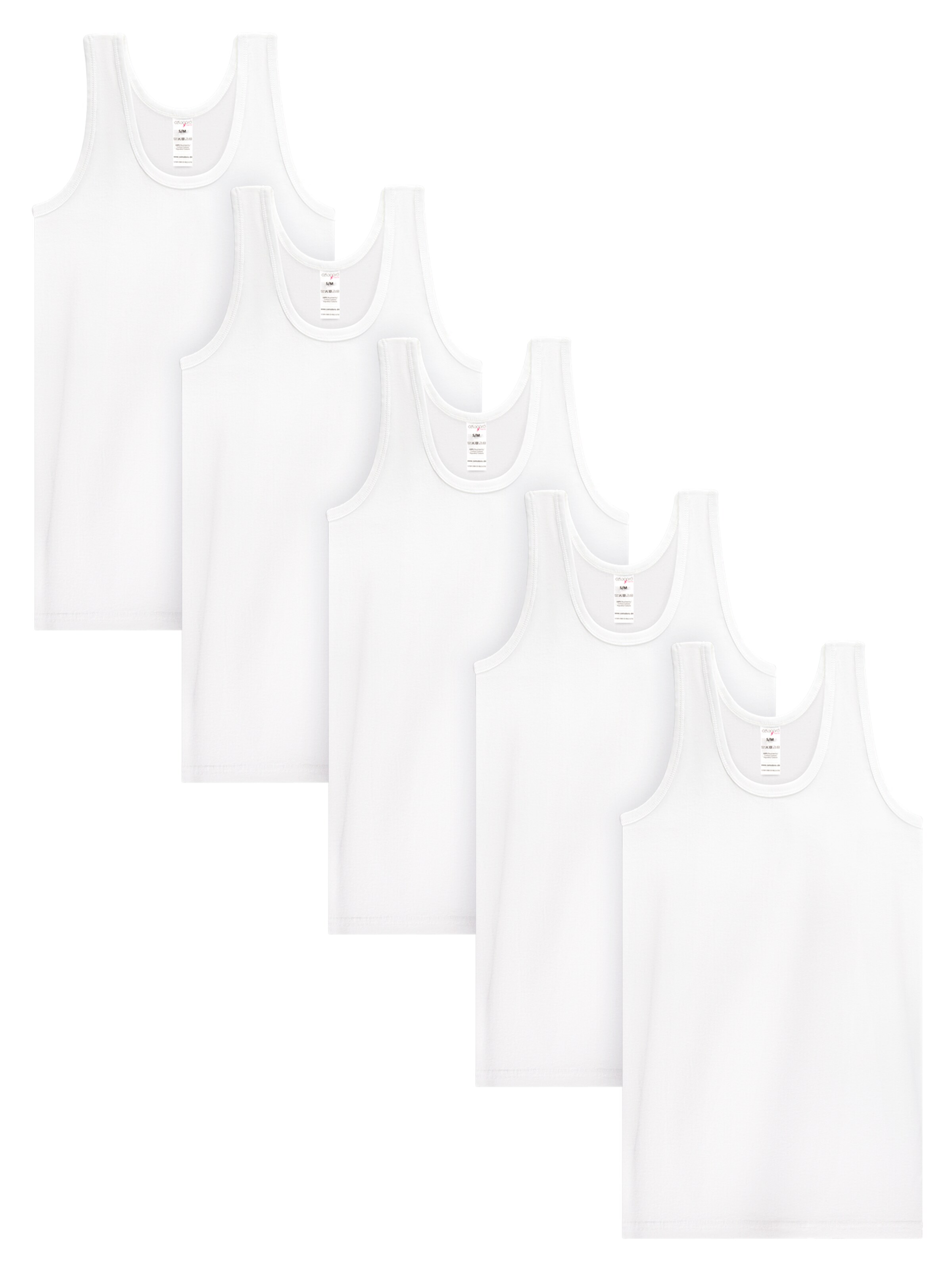 celodoro Undershirt 'Exclusive' in White: front