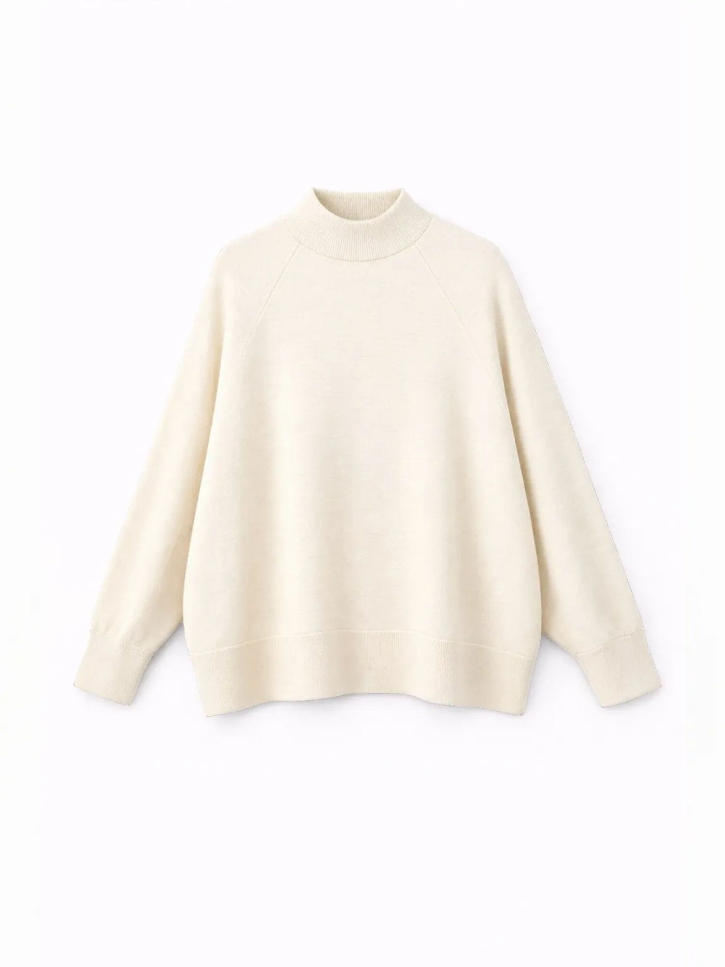 Pullover extra large in XS-XL MixRay di colore écru, Visualizzazione prodotti