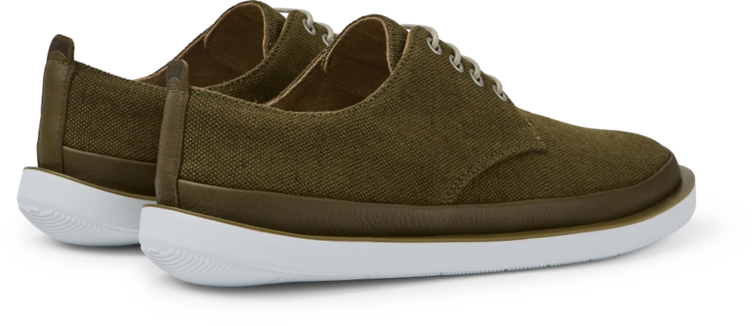 Scarpa stringata 'Wagon' di CAMPER in verde