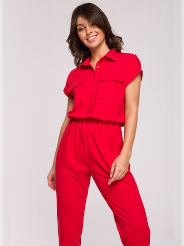 BeWear - Jumpsuit en rojo