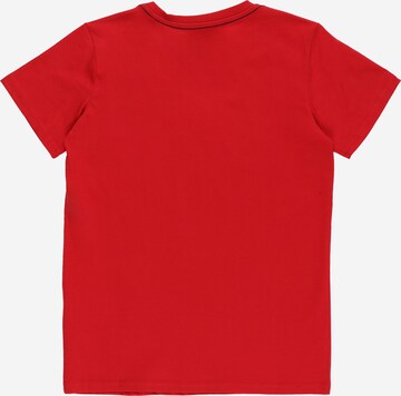 GUESS T-shirt i röd