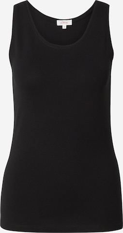 s.Oliver Top in Zwart: voorkant