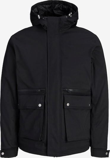 JACK & JONES Välikausiparka 'JJEWOLF' koossa S värissä musta, Tuotenäkymä