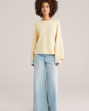 WE Fashion Свитшот в Желтый