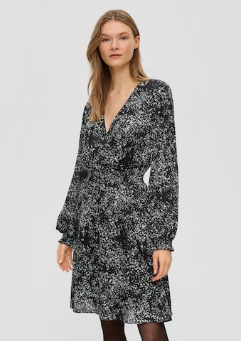s.Oliver BLACK LABEL Jurk in Zwart: voorkant