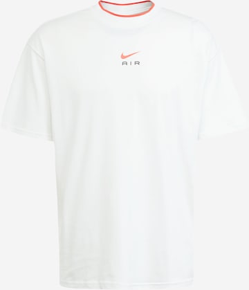 Nike Sportswear Тениска в бяло: отпред