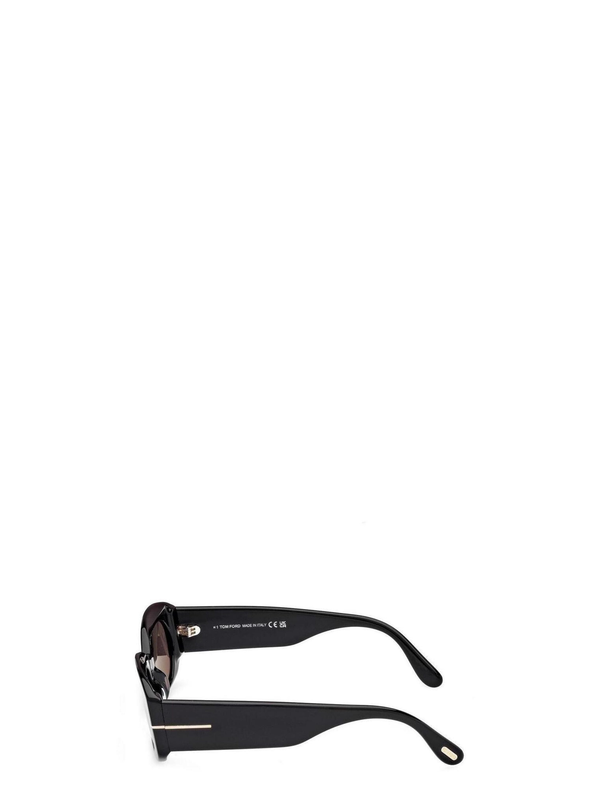 Tom Ford Zonnebril 'CIELLE FT1187 01A' in Zwart