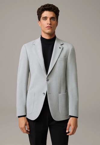 STRELLSON Slim fit Blazer ' Arndt ' in Silver: front