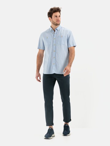 CAMEL ACTIVE Regular fit Button Up Shirt in Blue