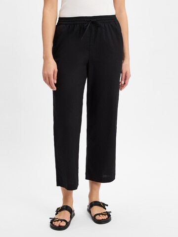 Franco Callegari Wide leg Pants in Black: front