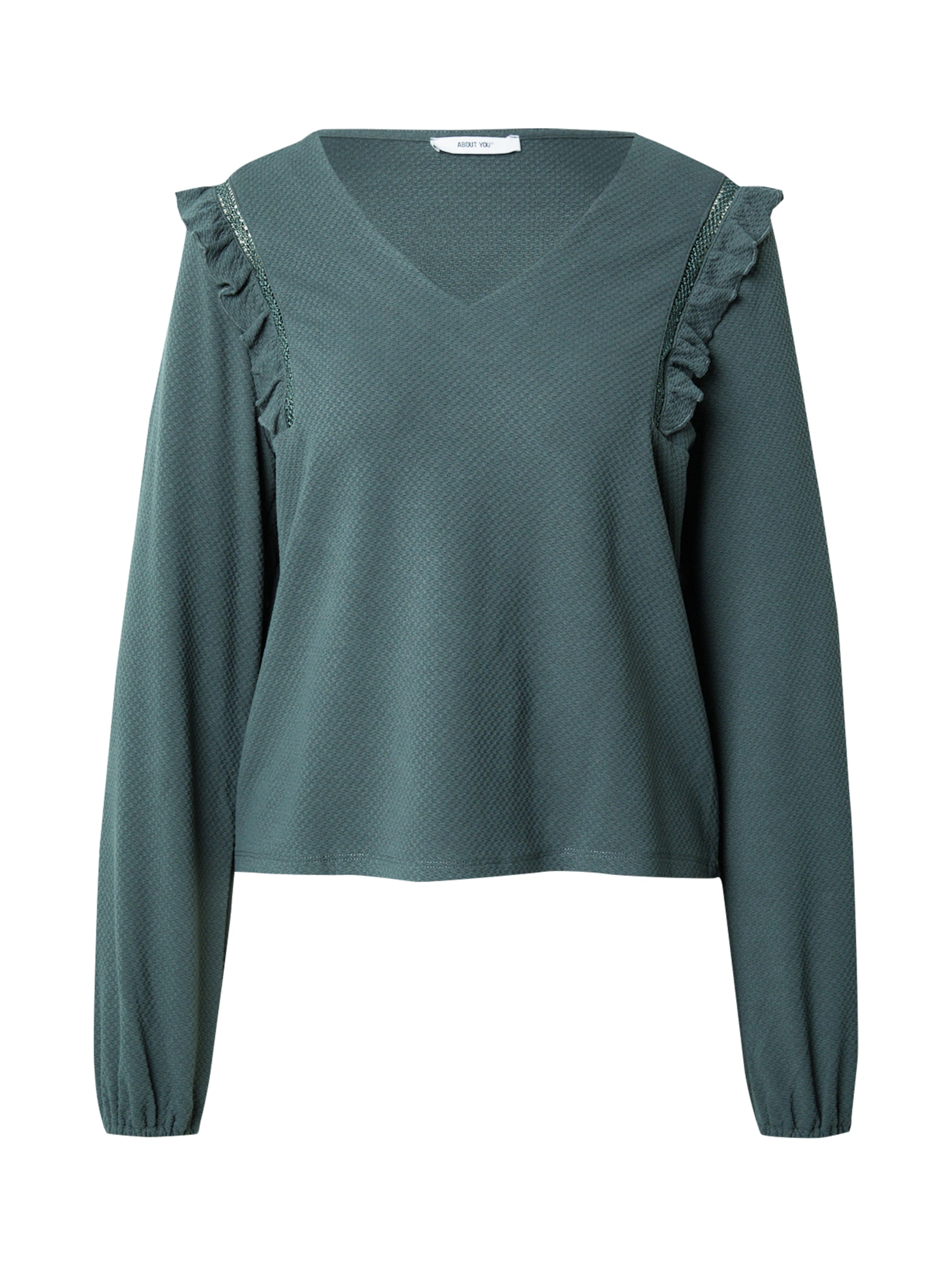 ABOUT YOU Μπλουζάκι 'Corinna' σε πράσινο: μπροστά