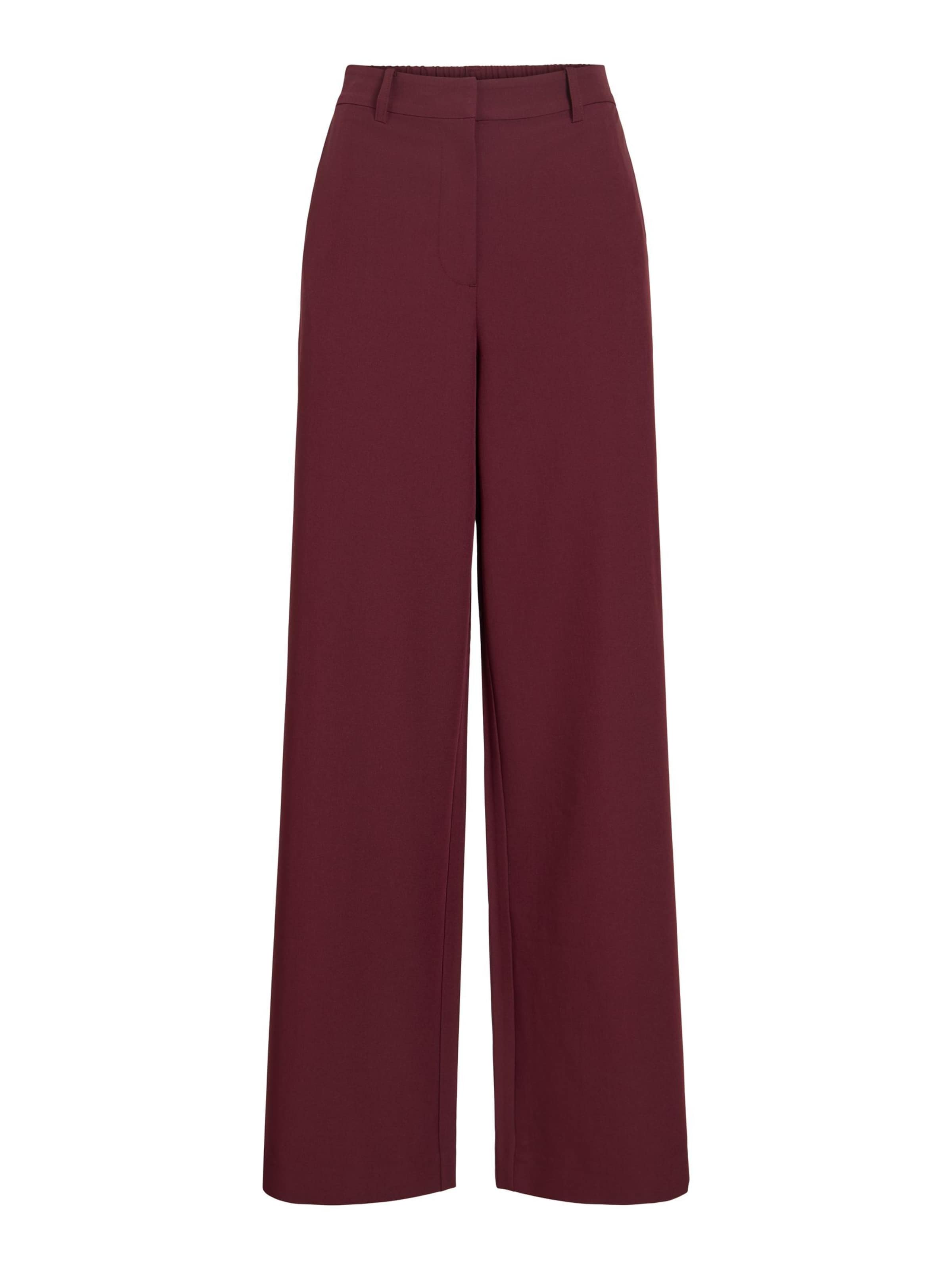VILA Pantalon 'VIOntaya' en 44 en bordeaux, Vue avec produit