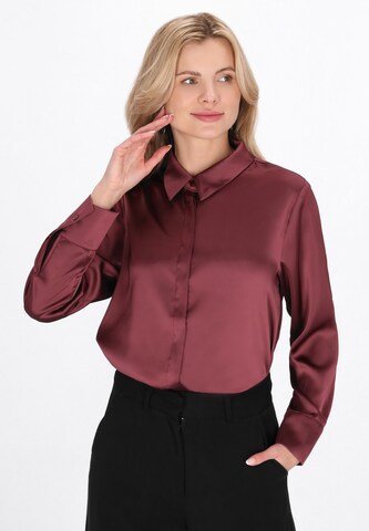 usha BLACK LABEL Shirt in Gemengde kleuren: voorkant