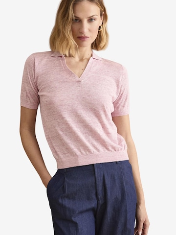 Il Lanificio Shirt in Roze: voorkant