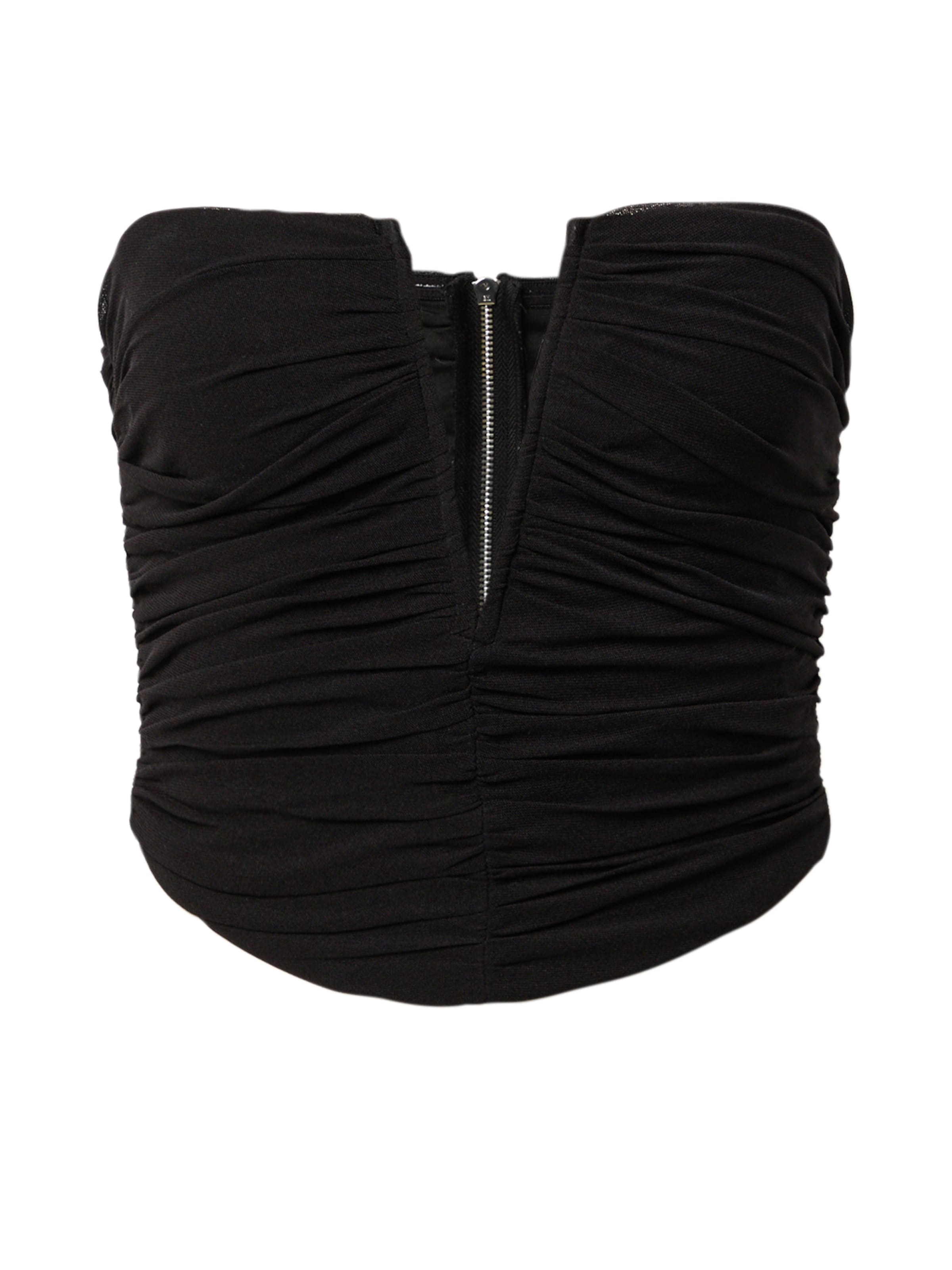 Misspap Topp, värv must: eest vaates