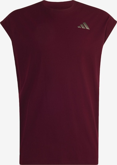 ADIDAS PERFORMANCE T-Shirt fonctionnel en XXS-XS en bourgogne / blanc, Vue avec produit