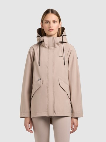 khujo Jacke 'Sang2' in Beige: Vorderseite
