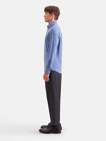 SEIDENSTICKER Slim Fit Hemd in Blau