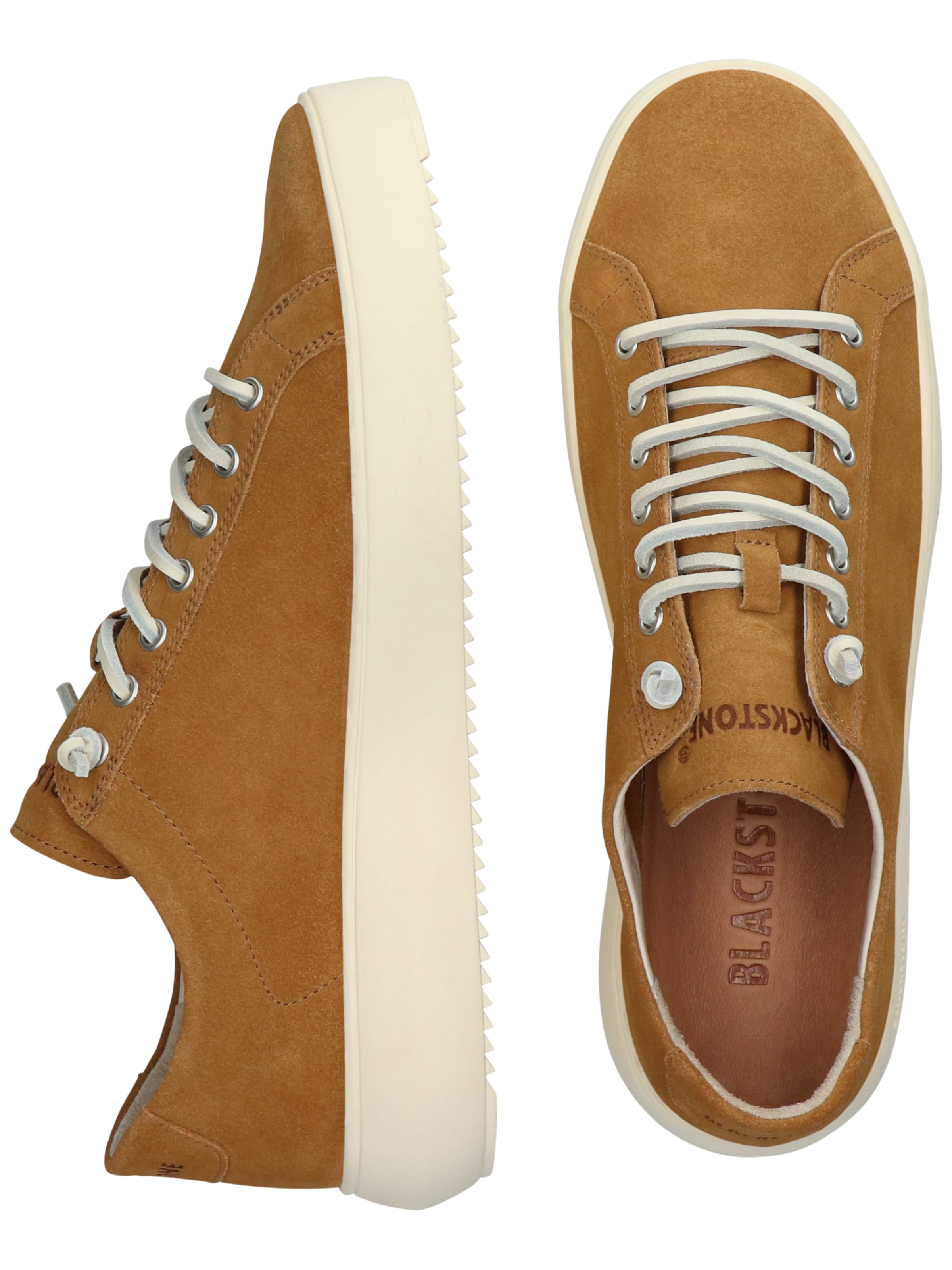 BLACKSTONE Låg sneaker 'Morgan ZG22' i brun