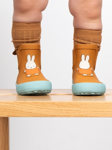 BISGAARD Γαλότσα 'Miffy x Bisgaard' σε καφέ