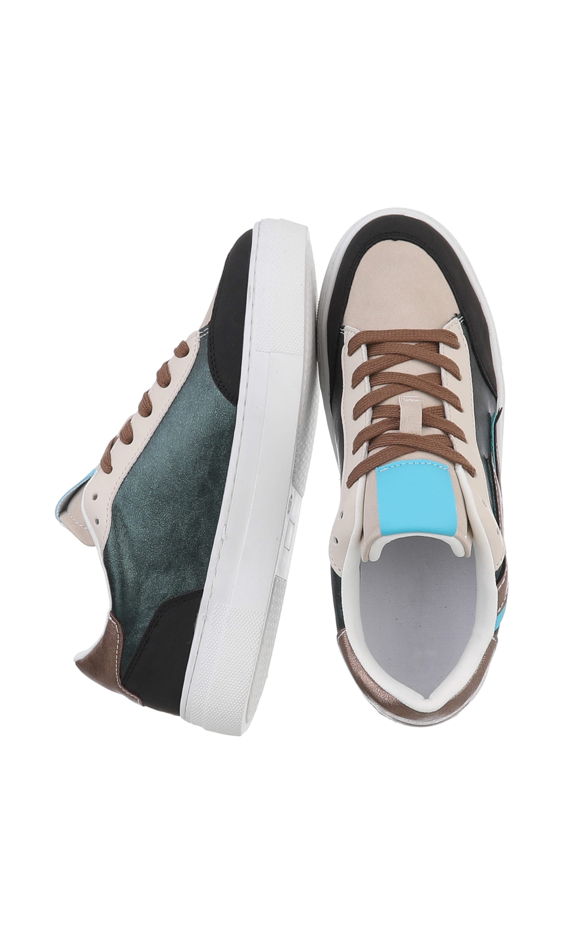 Ital-Design Sneaker in Grün