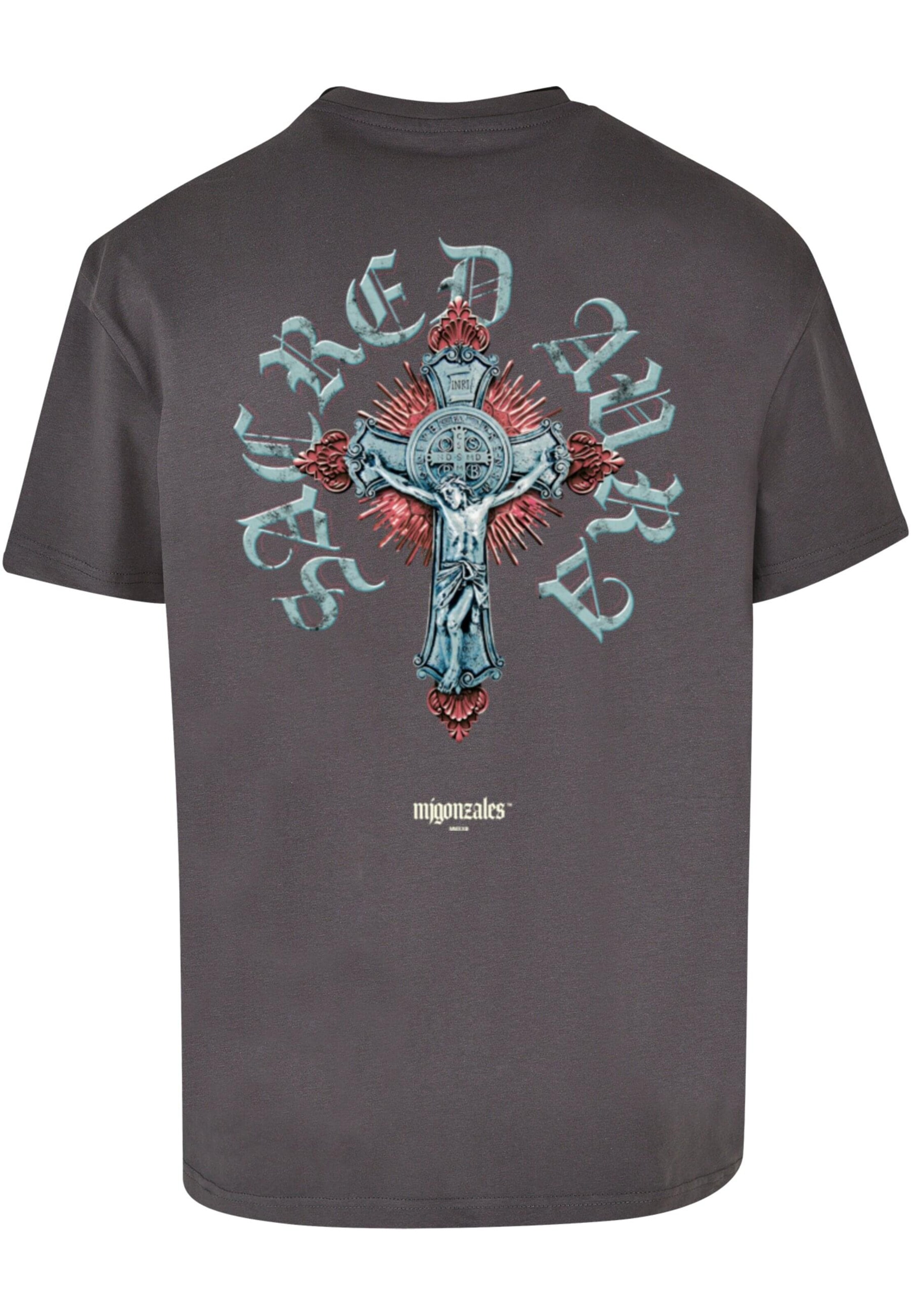 MJ Gonzales Bluser & t-shirts 'CROS x' i grå