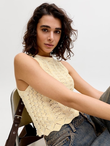 Tops en tricot 'JXZURI' JJXX en jaune