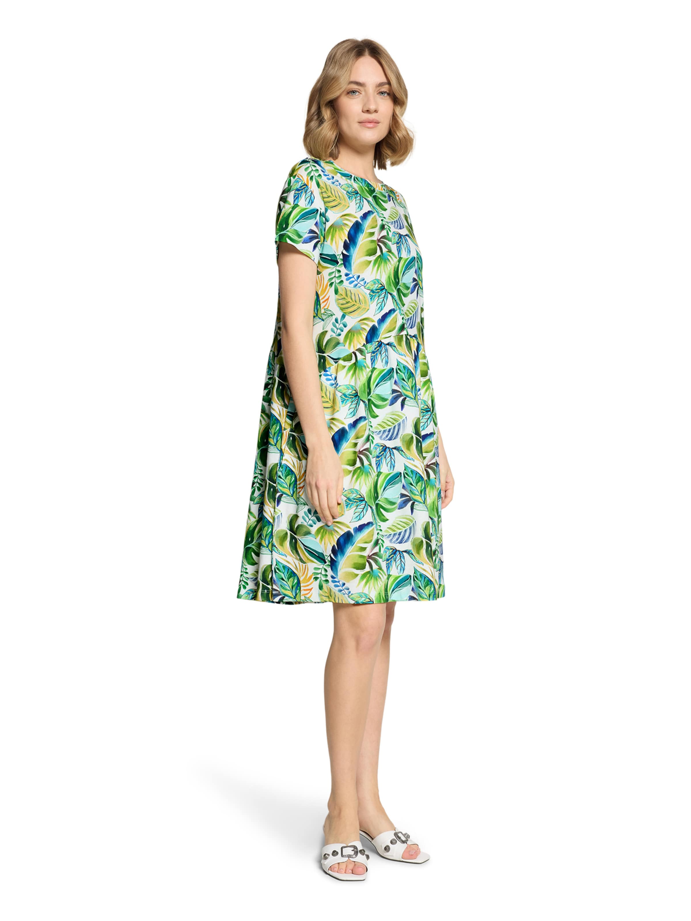 Cartoon Dress in Green