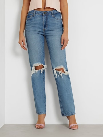 GUESS Regular Jeans in Blue: front