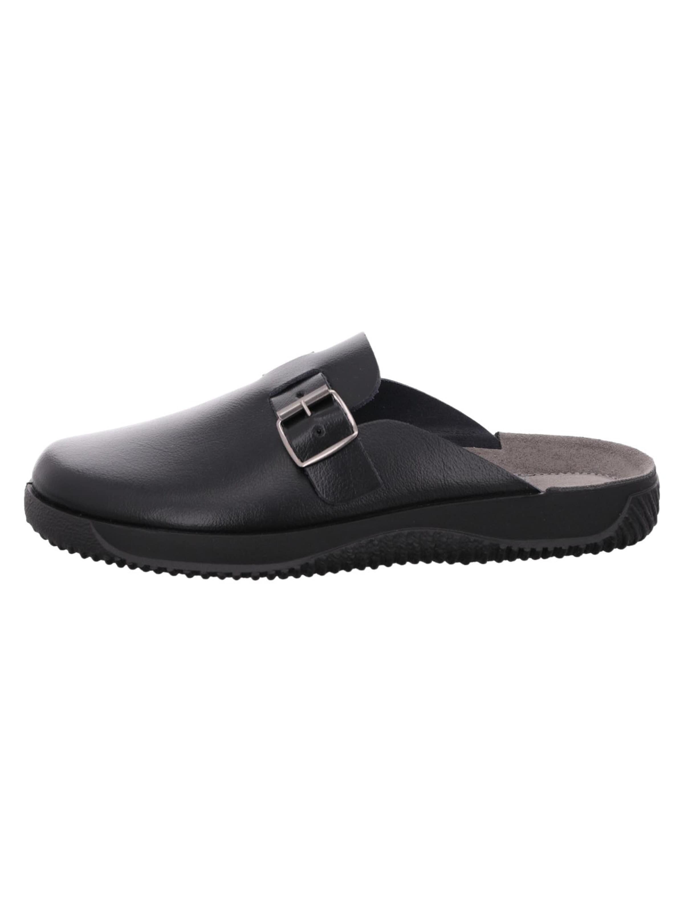 ROHDE Slipper 'Soltau-H' in Black: front