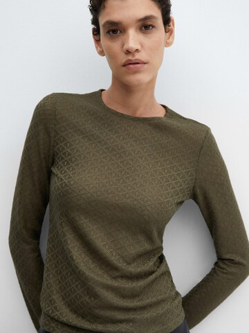 MANGO Shirt 'CASIOPEA' in Groen