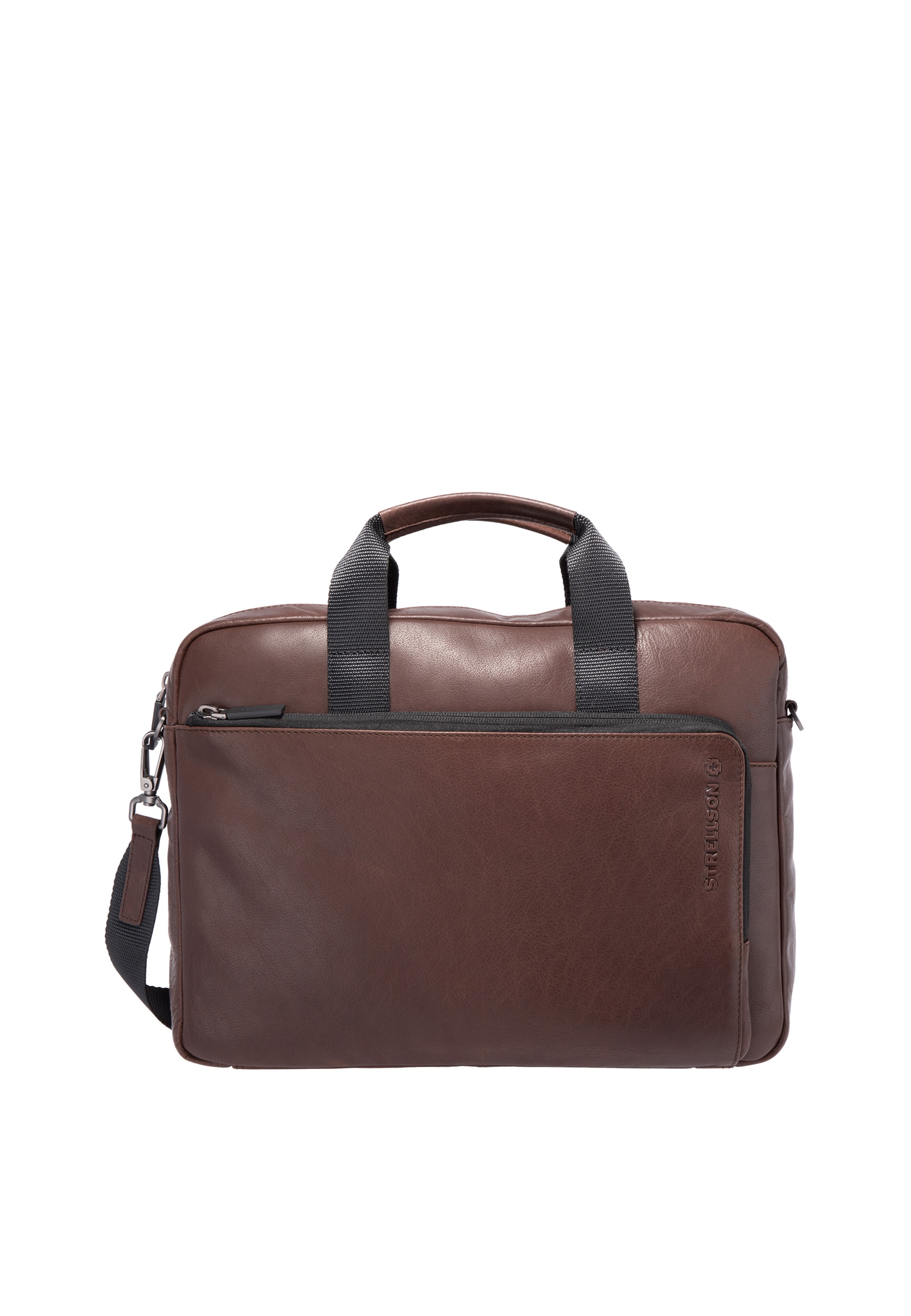 Porte-documents 'Clapton Charles' STRELLSON en marron : devant