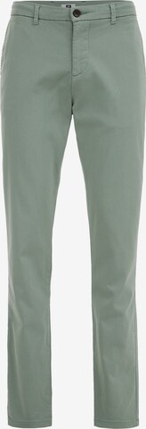 WE Fashion Chino in Groen: voorkant