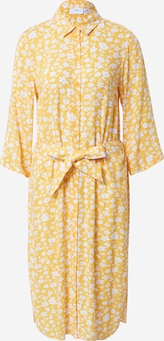 Robe-chemise 'CELINA' VILA en jaune : devant