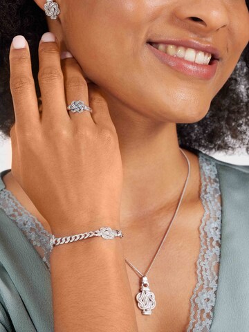 Bracelet Lucardi en argent : devant