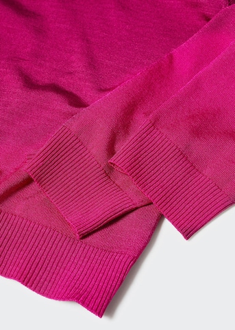MANGO Sweater 'Crayon' in Pink