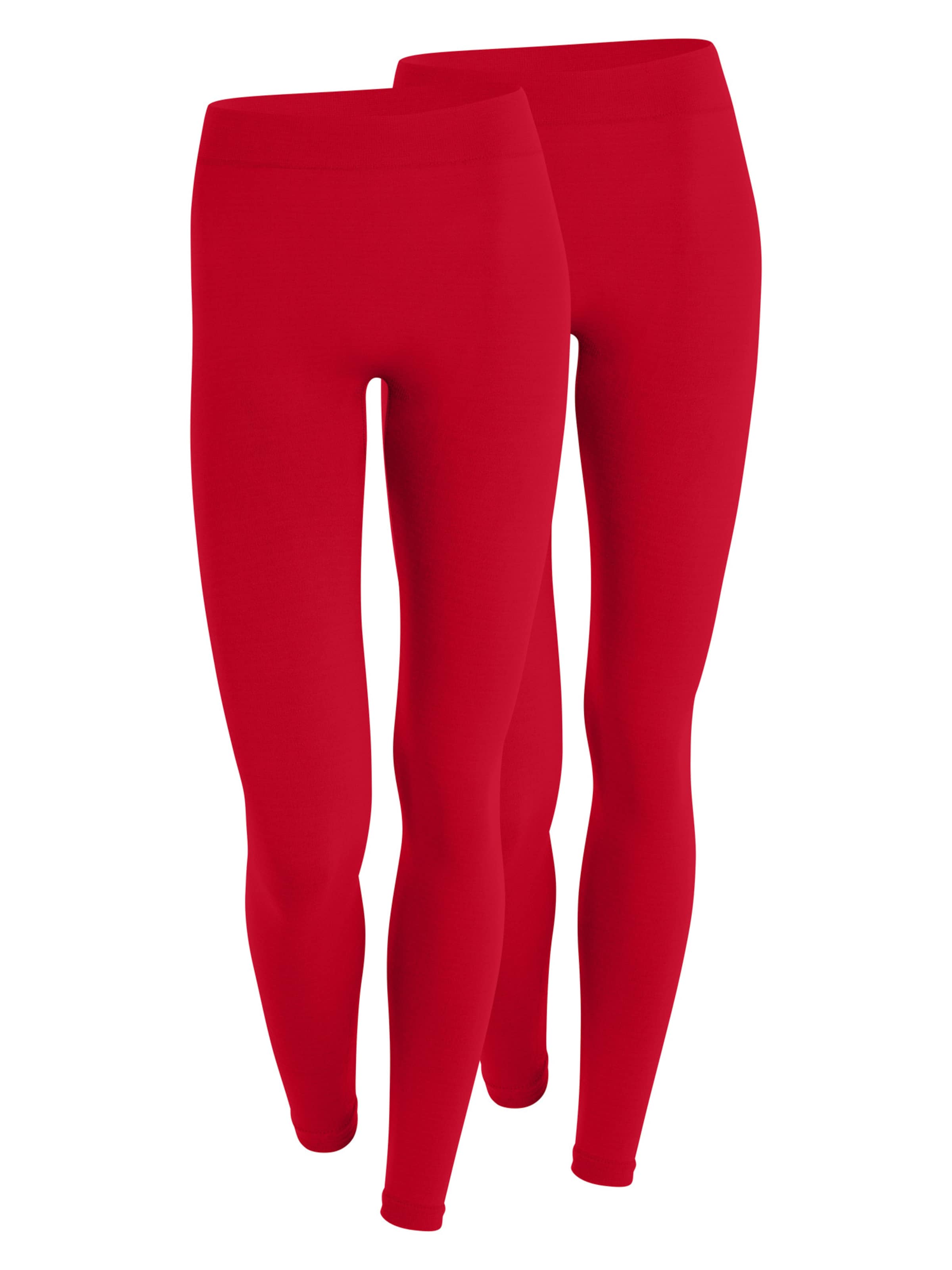 Yenita - Skinny Leggings en rojo: frente